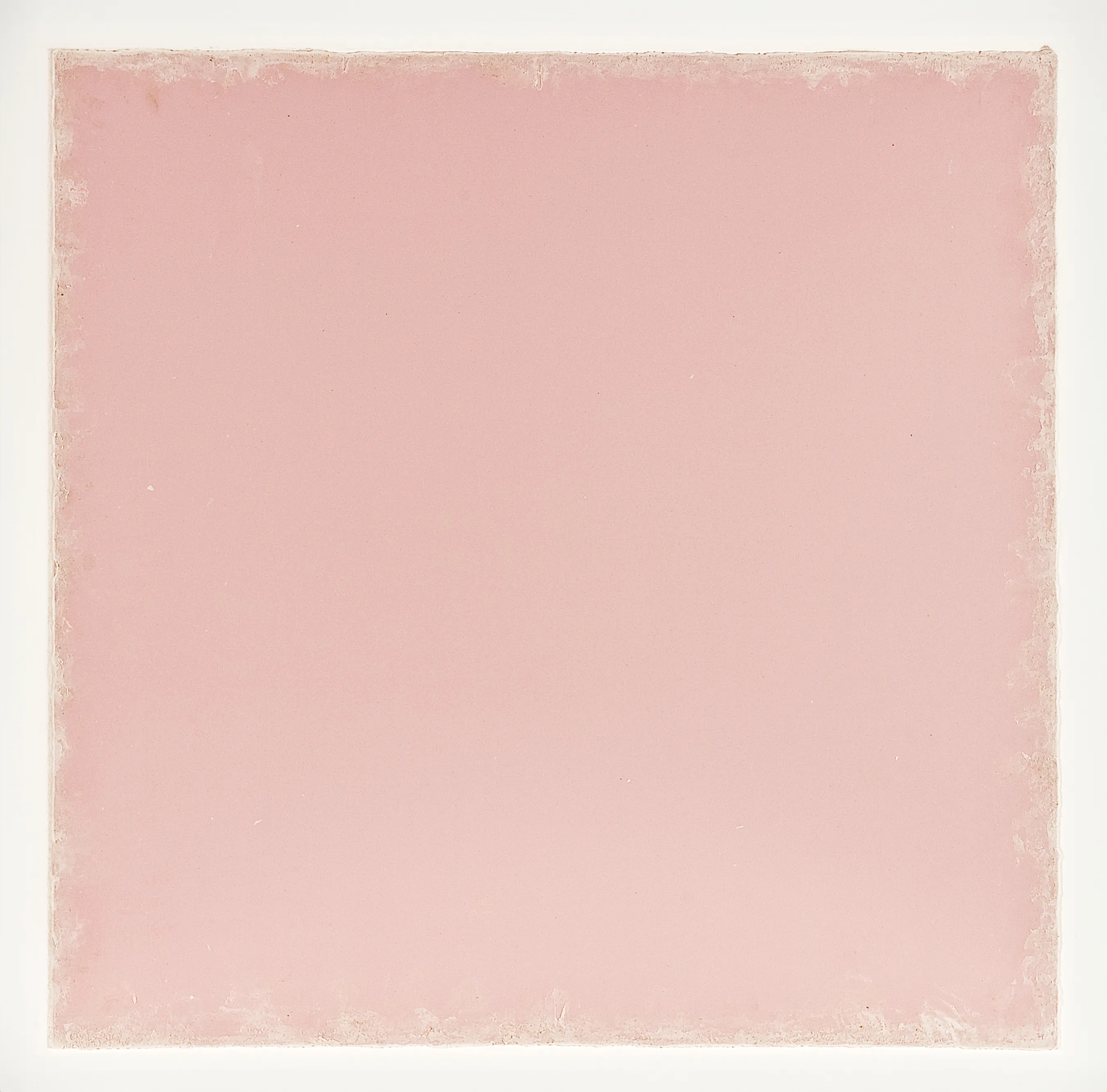 synthetic polymer, marble dust on paper, framed