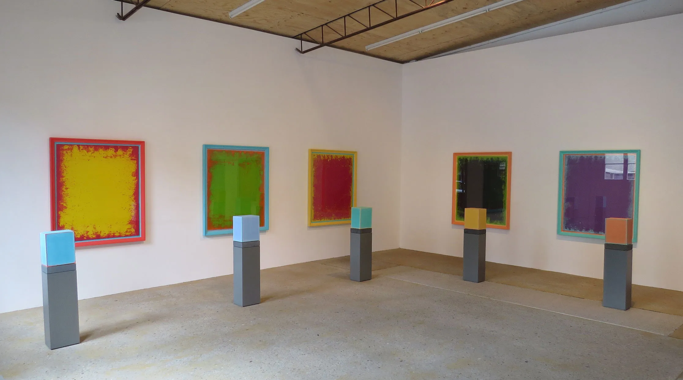 installation view     By an endeavour to understand: A & D  