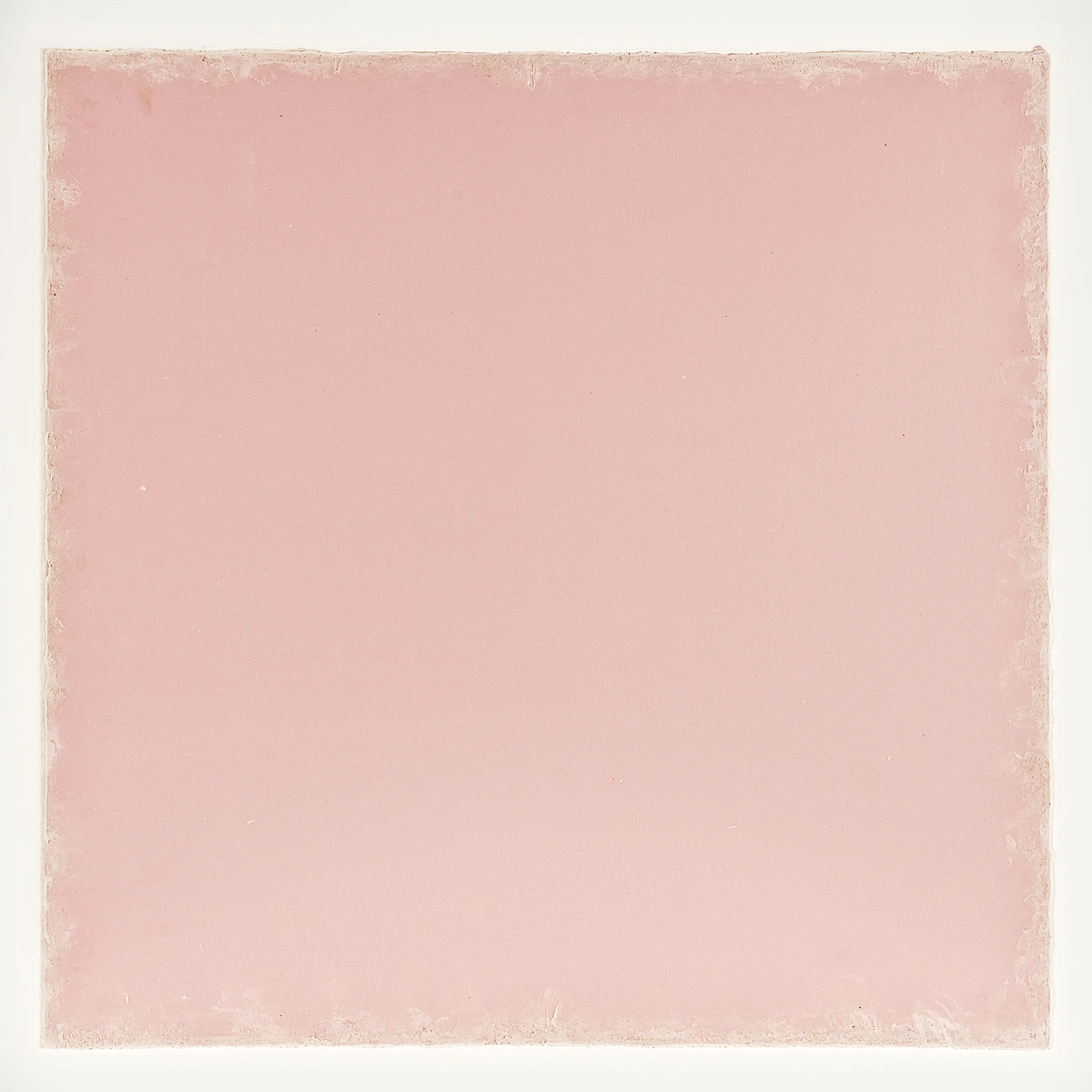 synthetic polymer, marble dust on paper, framed