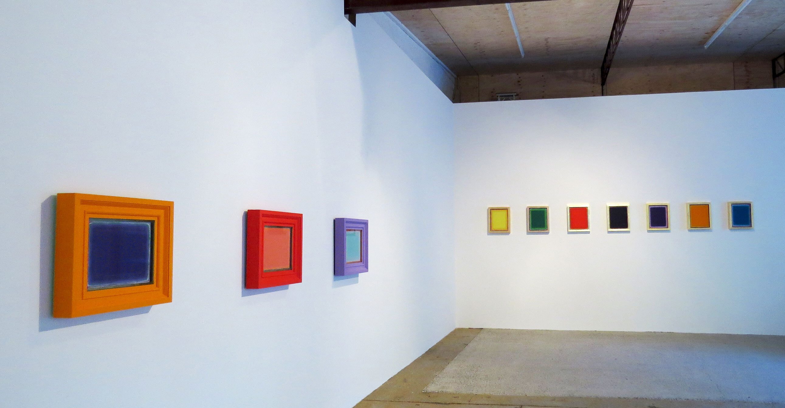 installation view     By an endeavour to understand: B & C, 2014  